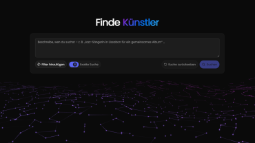 Künstler-Suchmaschine